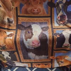 Farm Animal Print Blanket